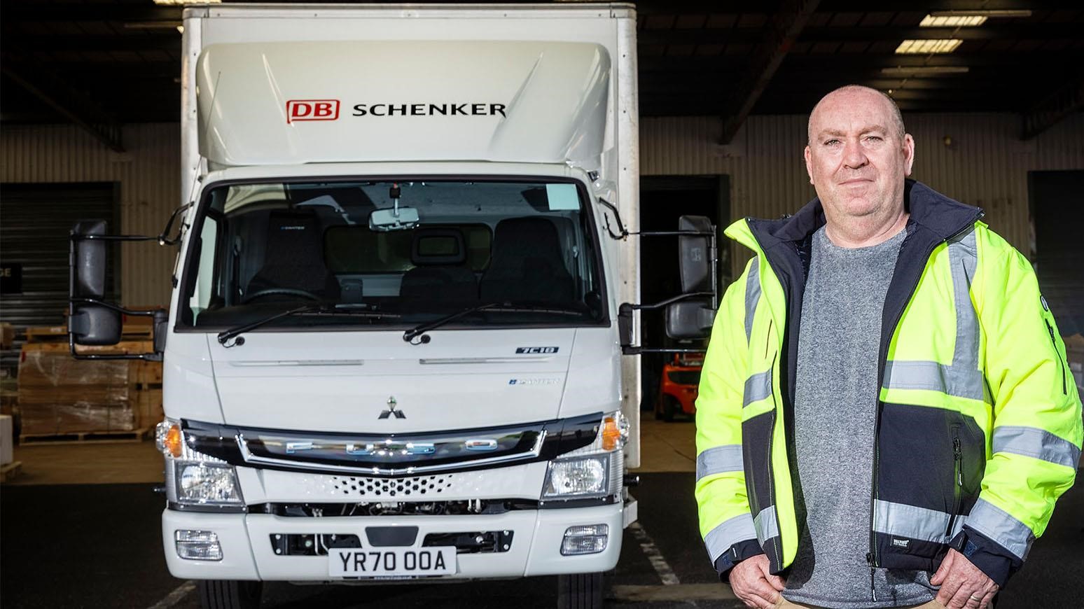 Logistics Provider DB Schenker Commissions First UK-Based FUSO eCanter All-Electric Truck
