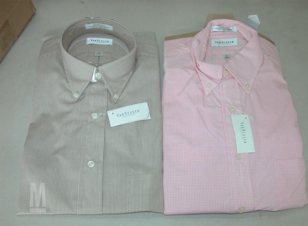 New Van Heusen Long Sleve Dress Shirts, Pink Area Rug 5 215 70 R15