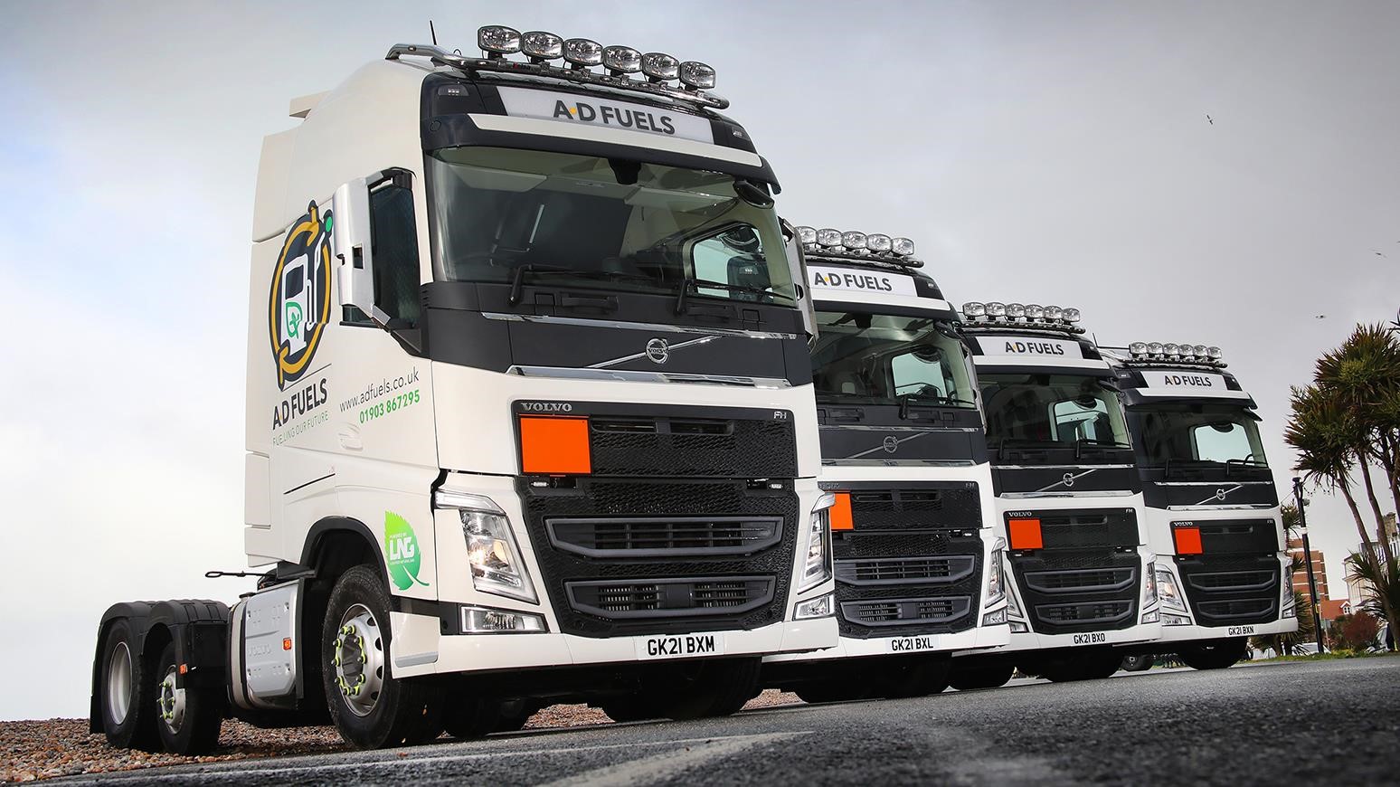 AD Fuels Gets Even Greener With The Acquisition Of 4 ADR-Spec Volvo FH LNG 6x2 Tractor Units