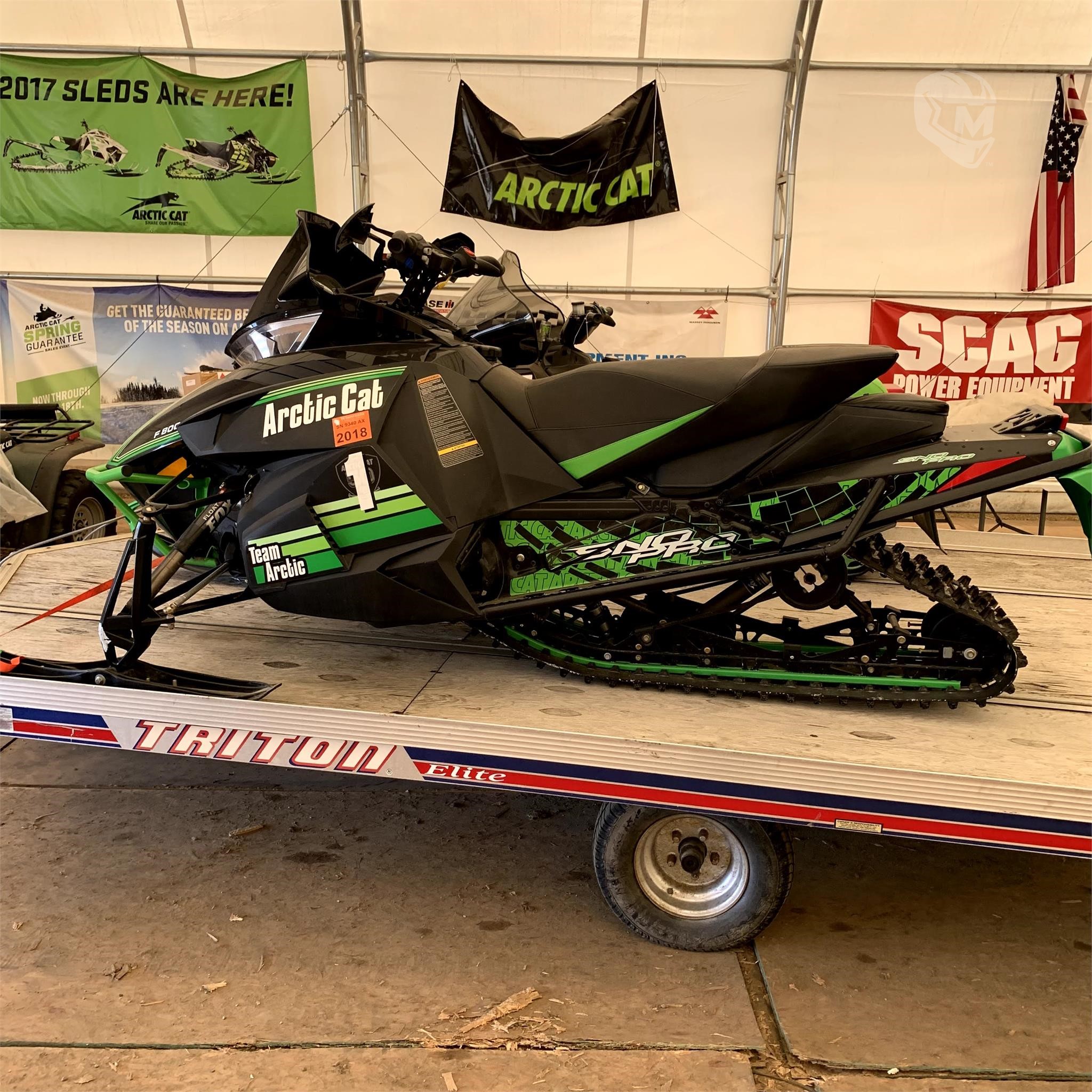 2012 ARCTIC CAT F 800 SNO PRO For Sale in Reedsburg, Wisconsin