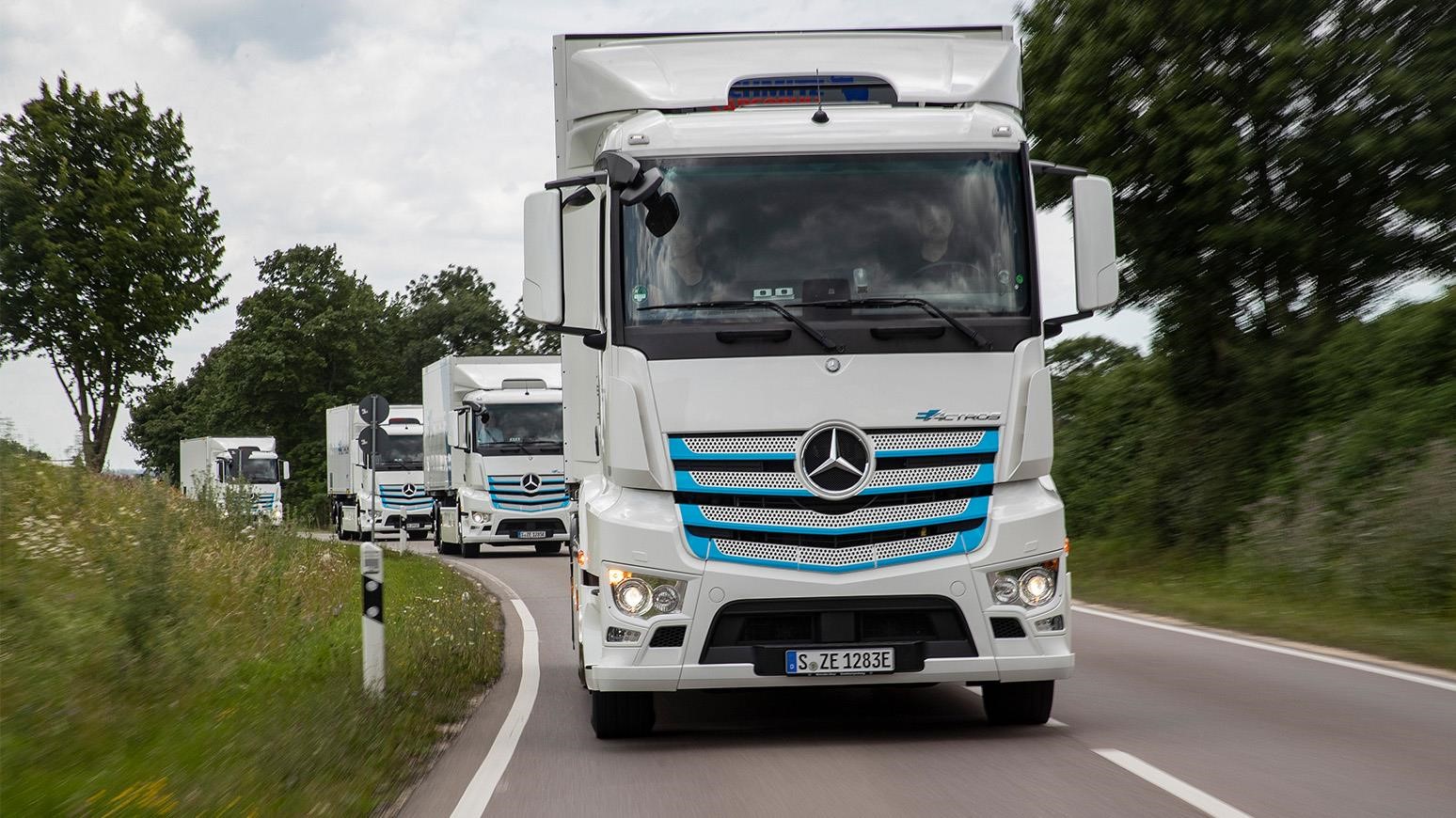 Mercedes-Benz Trucks Announces Release Date For eActros Battery-Powered Truck