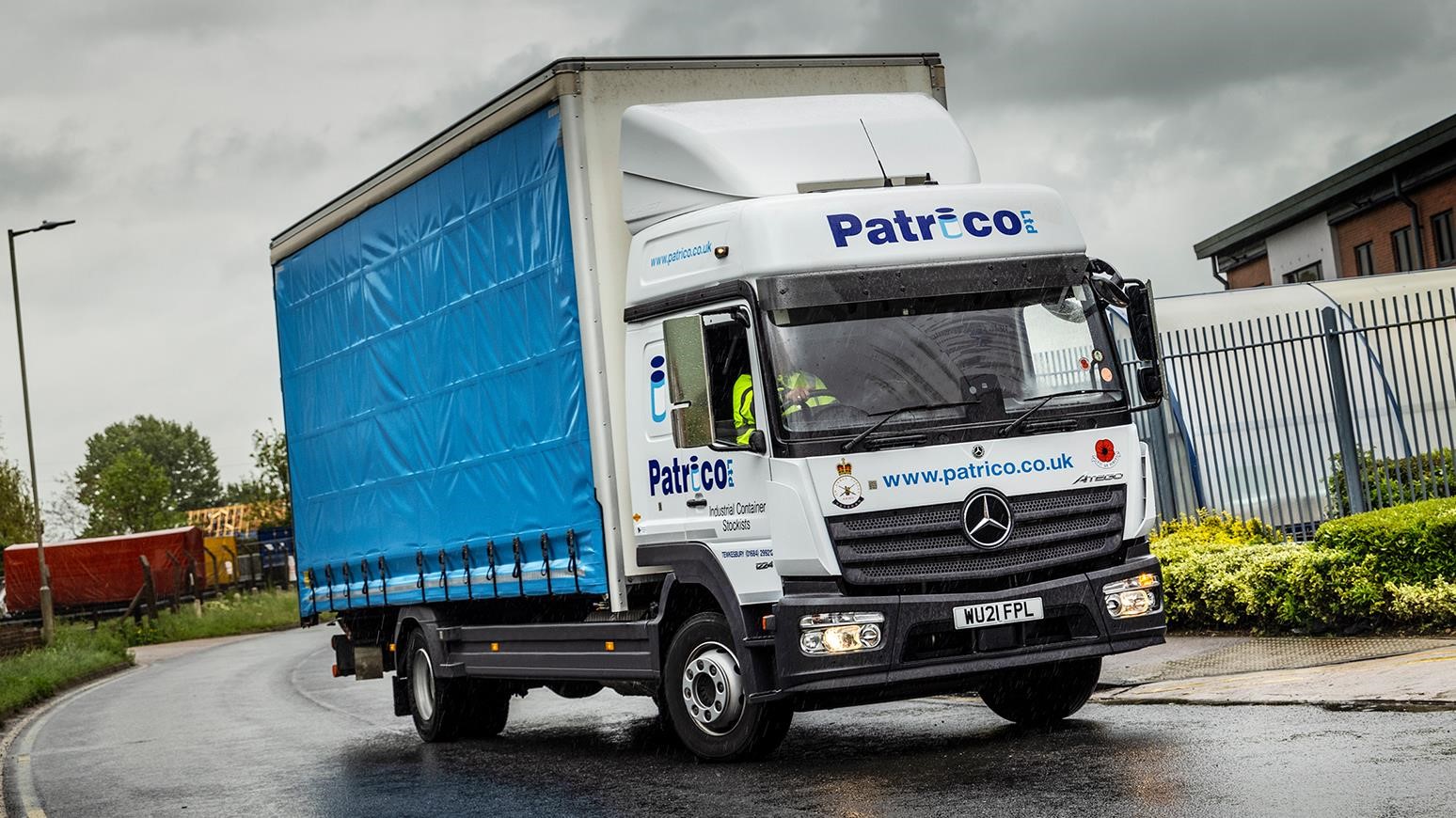 Industrial Containers Supplier Replaces A Mercedes-Benz Atego With—A Mercedes-Benz Atego