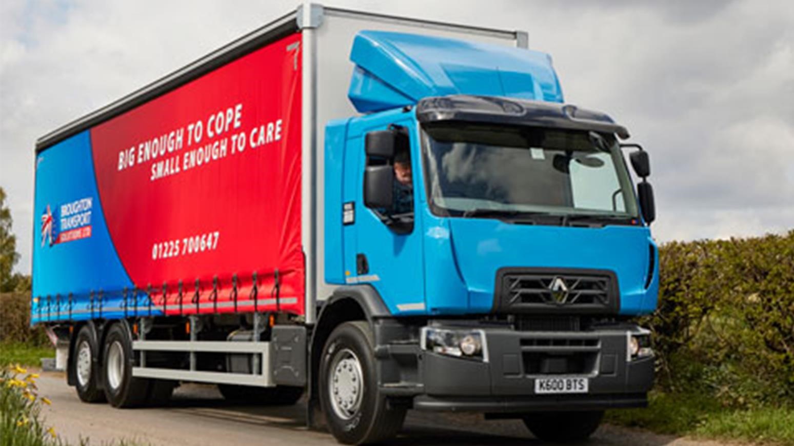 Broughton Transport Solutions’ Distribution Fleet Grows By One With Addition Of First Renault Truck