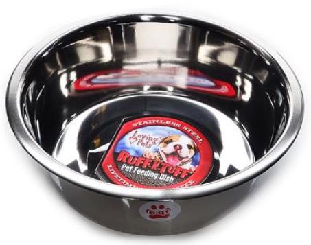 RUFF-N-TUFF STAINLESS STEEL PET DISH 5QT New Other for sale