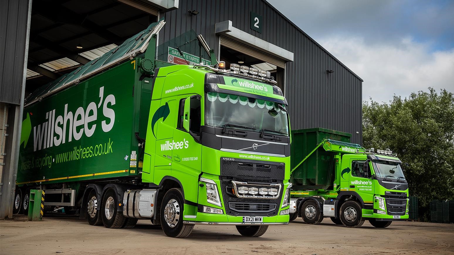 3 New Volvo Trucks Join Willshees Waste & Recycling With 3 More On The Way