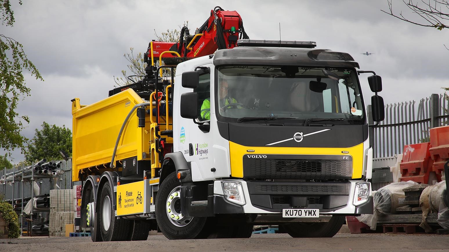 Low Cab Entry Drives Highway Maintenance Specialist’s Acquisition Of Volvo FE Tippers