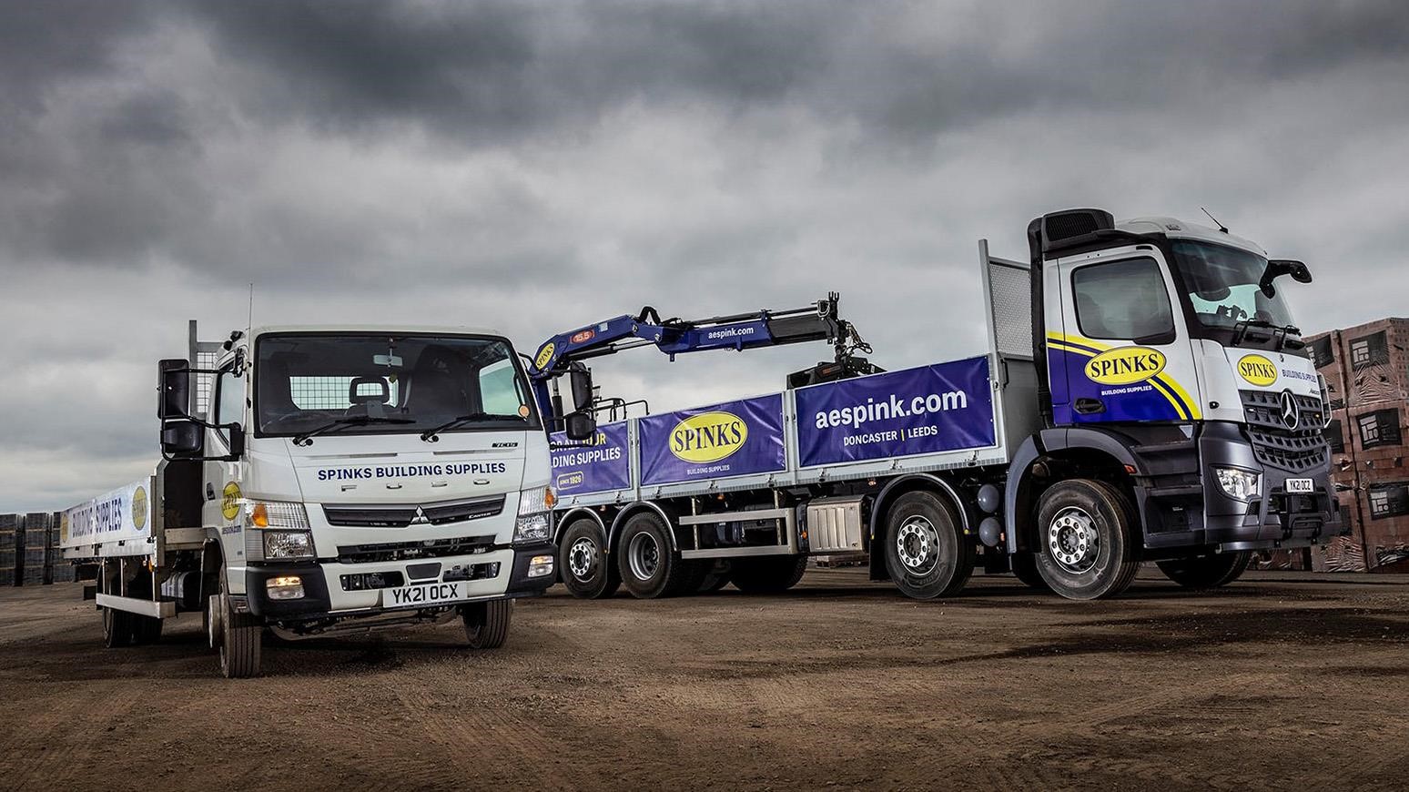Spinks Rounds Out Mercedes-Benz Truck Fleet With 7.5-Tonne FUSO Canters