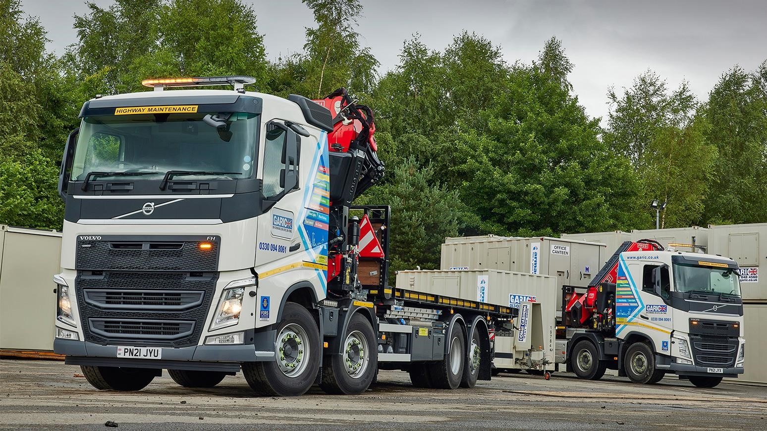 Plant & Site Provider Garic Expands Volvo-Dominant Truck Fleet With New Volvo FH & FM Additions