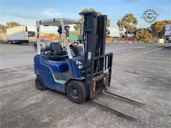 2007 MITSUBISHI FG18ZNT Used Pneumatic Tire Forklifts for sale