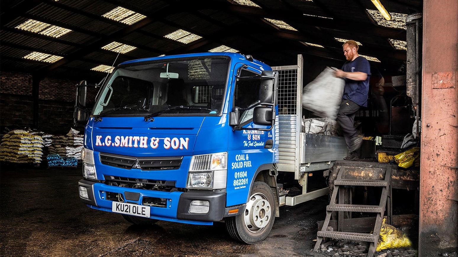 New 7.5-Tonne FUSO Canter Fuels Delivery Of Coal & Firewood