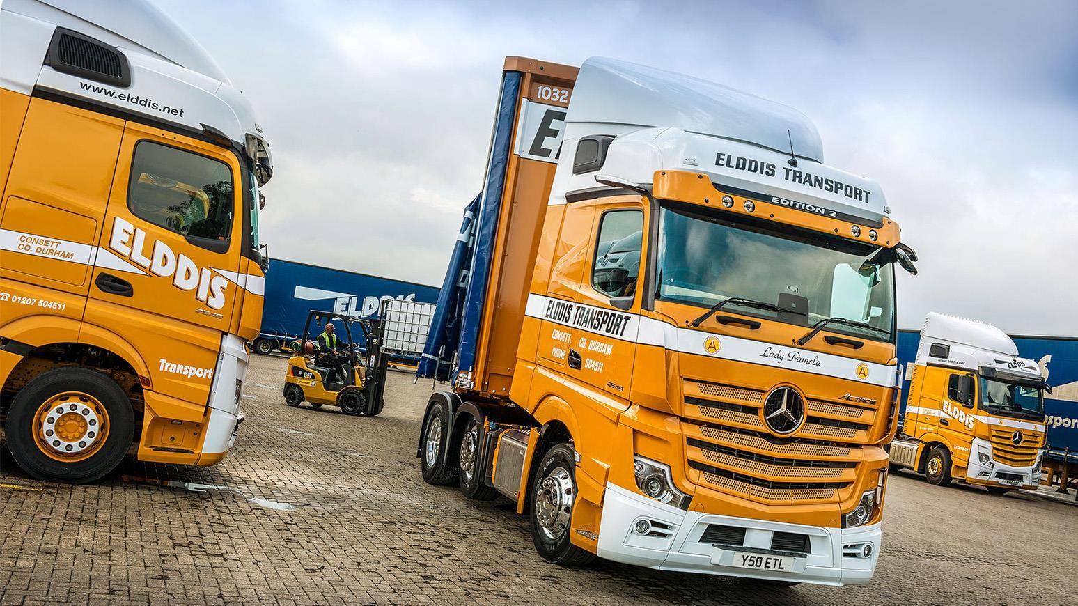 Elddis Transport Marks 50 Years In Business With 'Gold Star' Mercedes-Benz Actros Edition 2