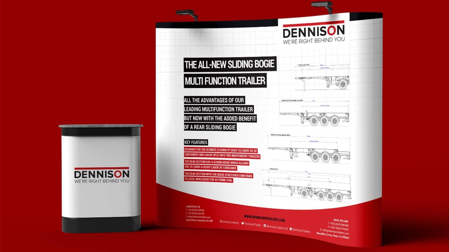 Dennison To Unveil New Multi-Function Skeletal Trailer With Rear Sliding Bogie At Multimodal