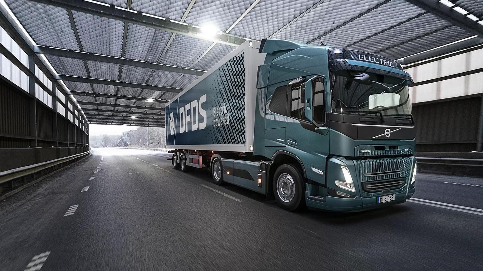 Largest-Ever Commercial Order For Volvo FM Electric Trucks Comes From Logistics Firm DFDS