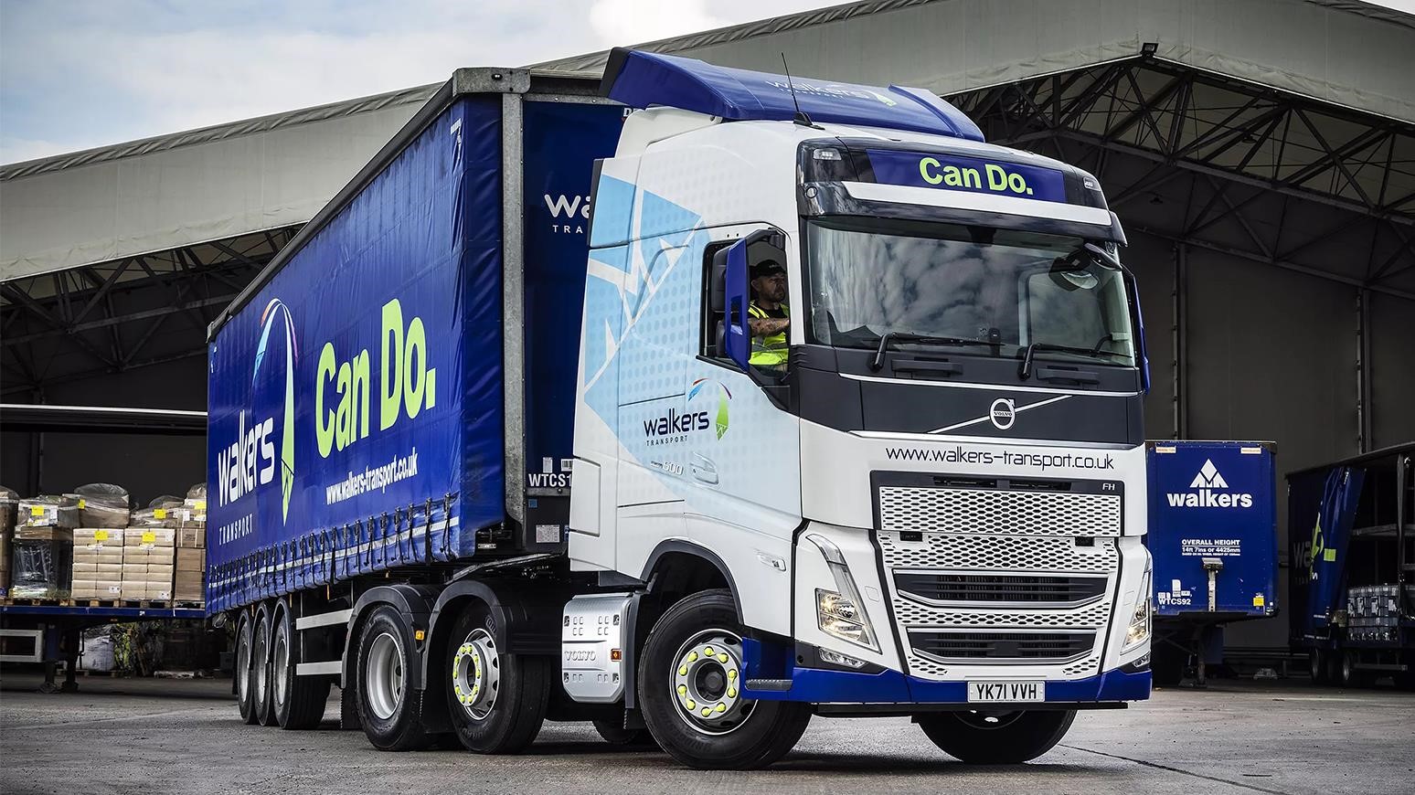 Pallet Delivery Specialist Walkers Transport Keeps Drivers Happy With Volvo Trucks FH Globetrotters