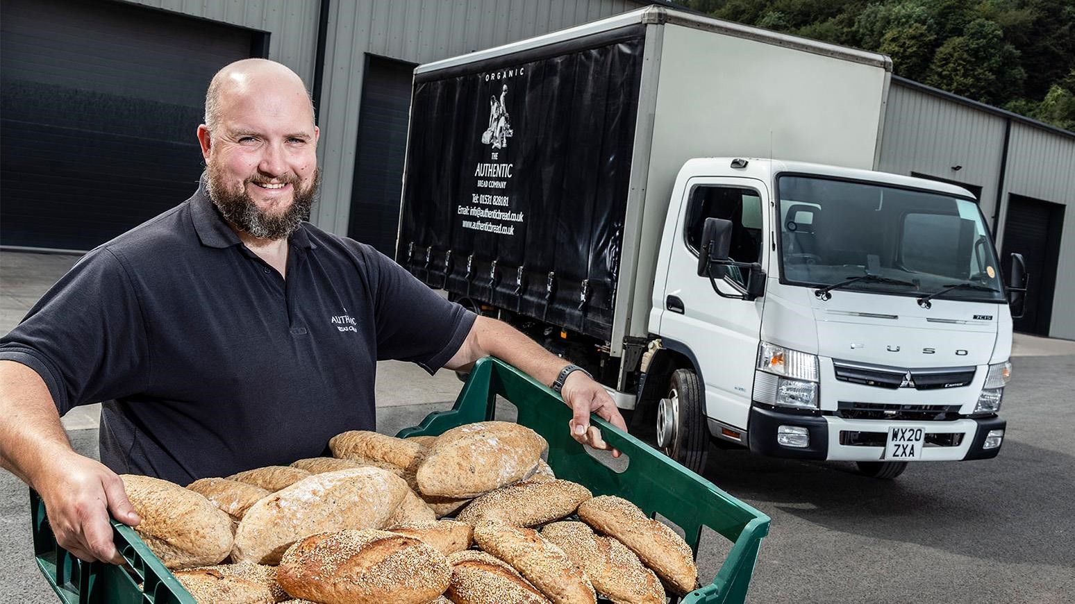 FUSO Canter Delivers For The Authentic Bread Company