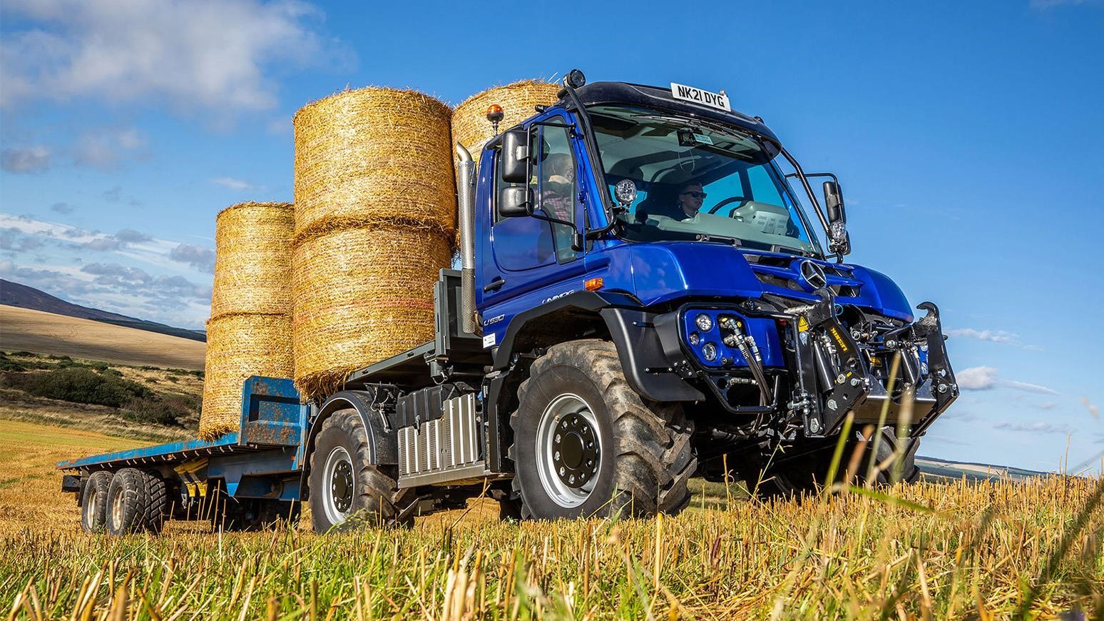 Mercedes-Benz Unimog Replaces Tractor For Aberdeenshire Contractor & Farmer