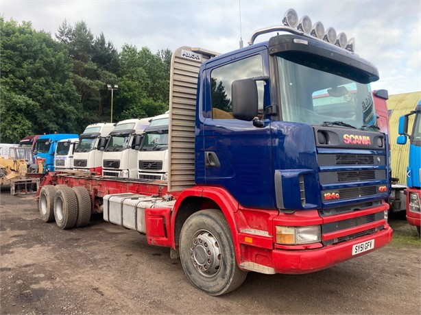 2001 SCANIA R124.470 Used Chassis Cab Trucks for sale