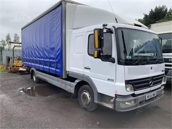 2005 MERCEDES-BENZ ATEGO 815 Used Curtain Side Trucks for sale
