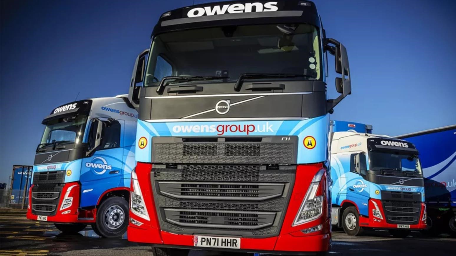 Owens Group Of Manchester Orders 60 New Volvo FH 460 Tractor Units