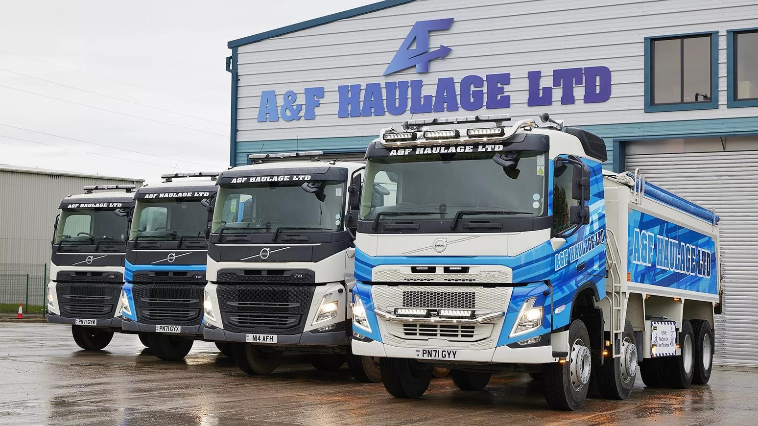 A&F Haulage Is Sold On Reliability Of The Volvo FM