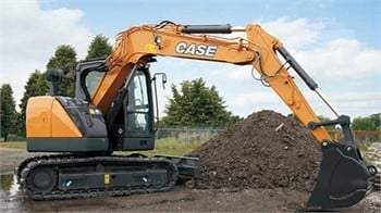 2020 CASE CX75SR Used Crawler Excavators for sale