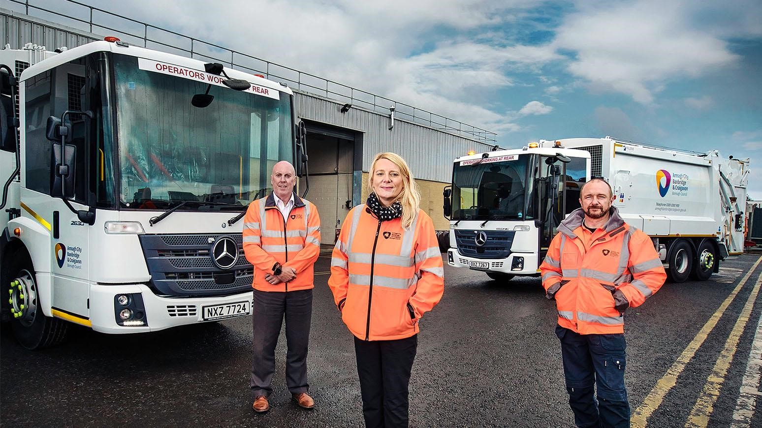 Armagh, Banbridge & Craigavon Borough Council Acquires More Mercedes-Benz Econic Refuse Trucks
