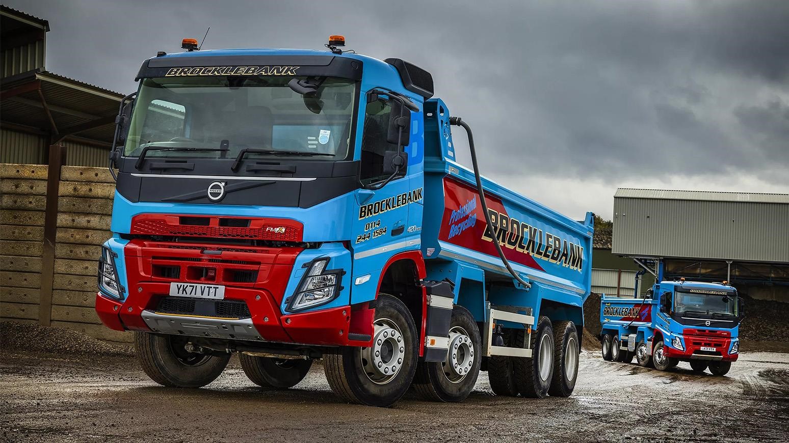 South Yorkshire Muckaway Fleet Adds 12 Volvo FMX 8x4 Tippers With X-High Chassis