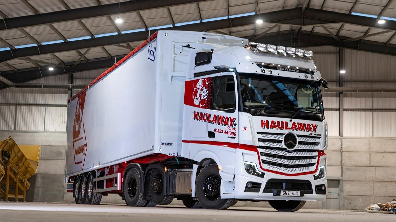 Haulaway Celebrates 30th Anniversary With Mercedes-Benz Actros Edition 2
