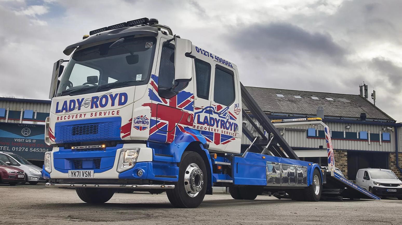 New Volvo FL Recovery Truck Hauls Larger Vehicles For Ladyroyd Garage