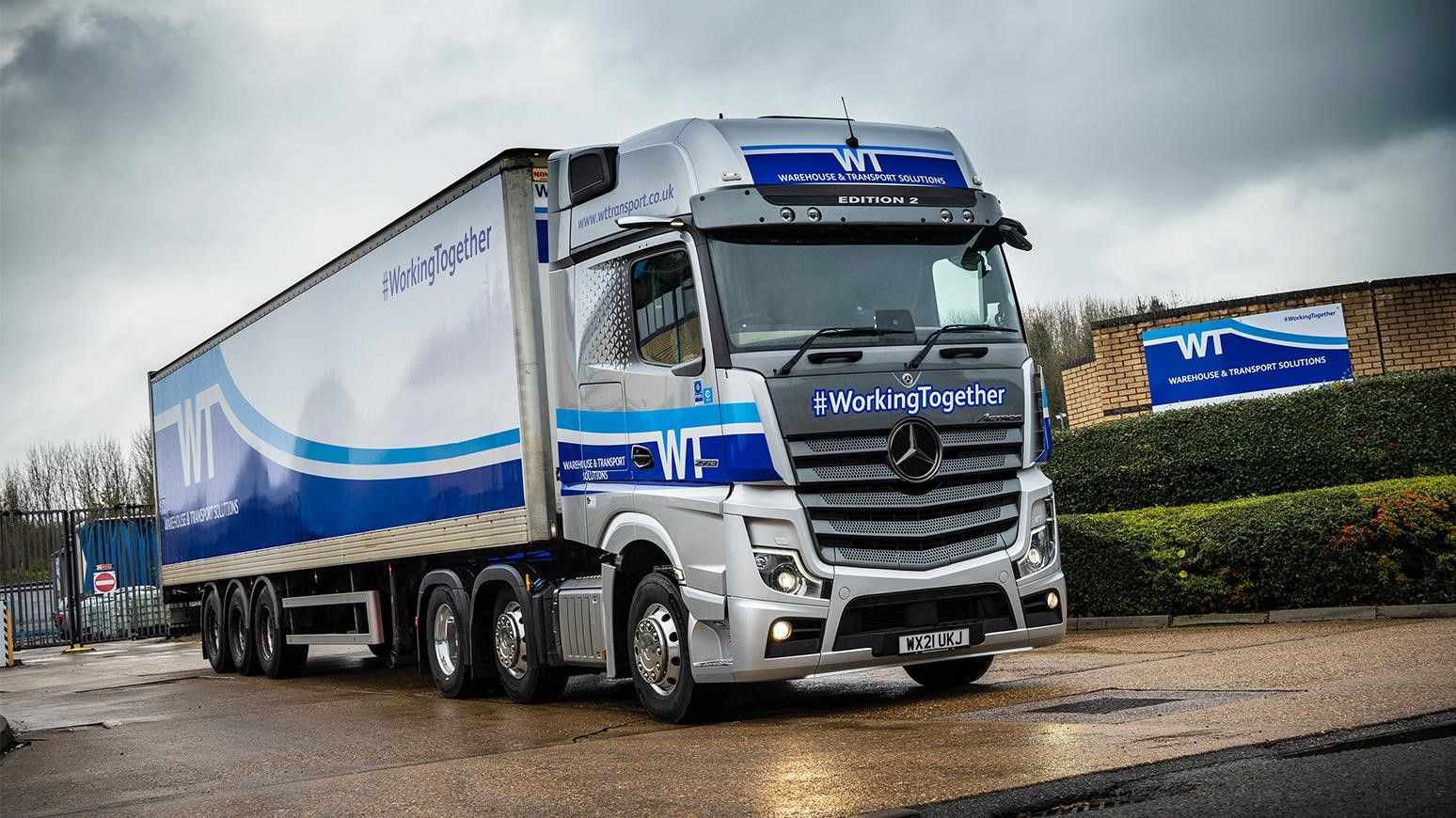 Mercedes-Benz Actros Edition 2 Rounds Out Trio Of Limited-Edition Actros Tractors For WT Warehouse & Transport Solutions