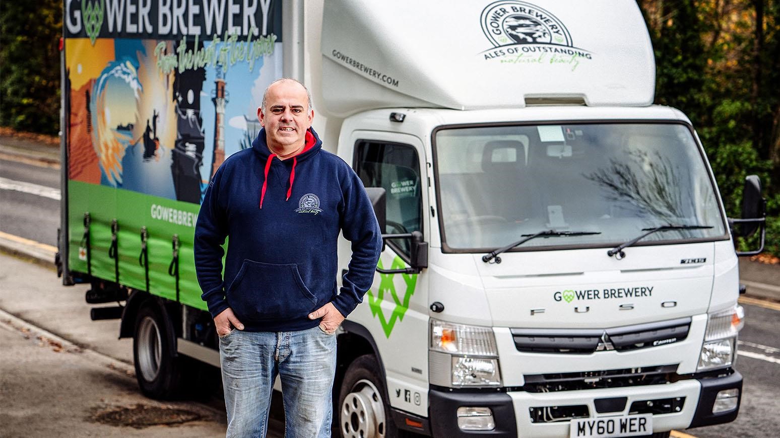 Gower Brewery Of South Wales Returns To The Dependability Of A FUSO Canter
