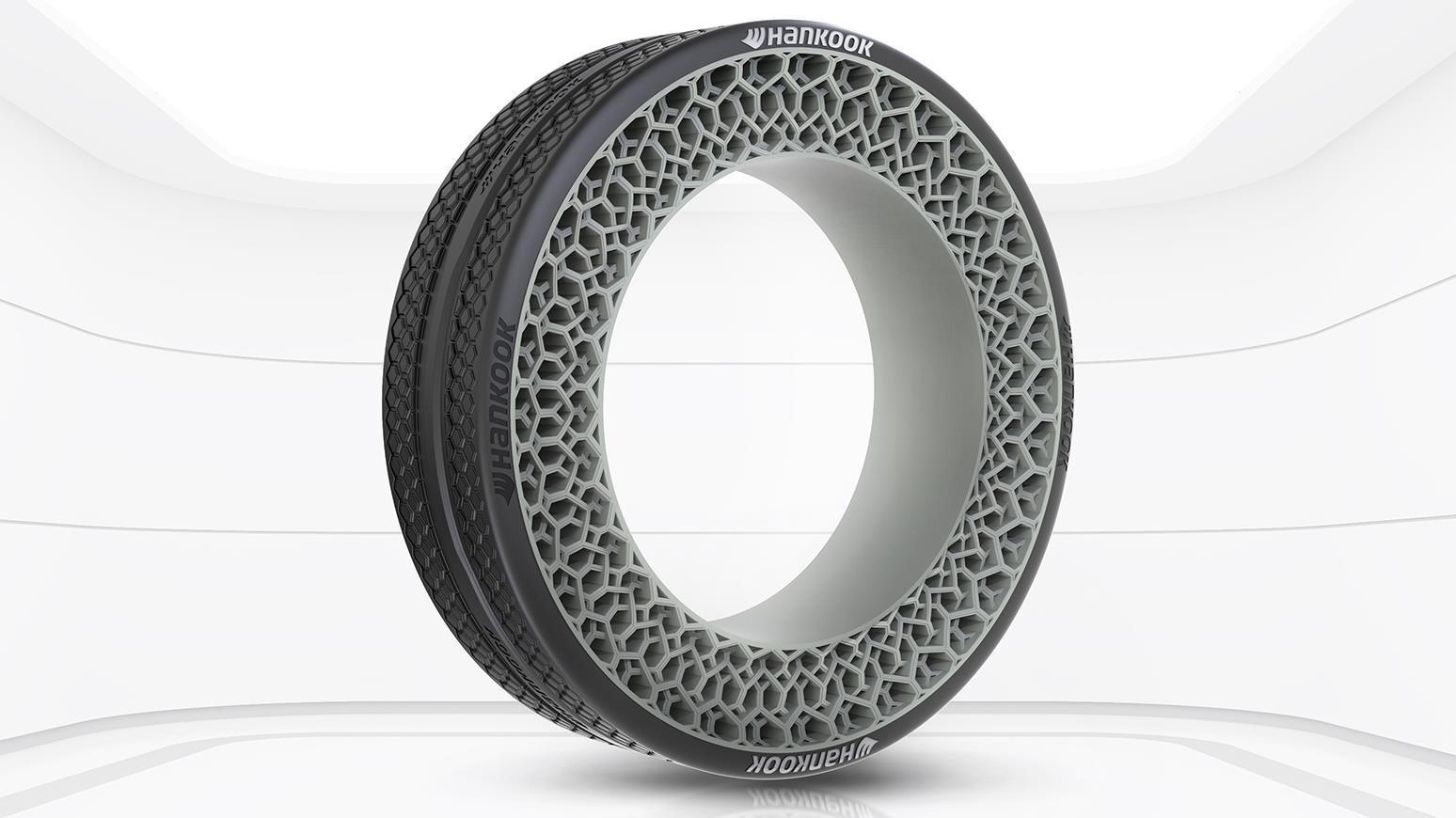 Hankook Showcases Airless i-Flex Concept Tyre At CES 2022