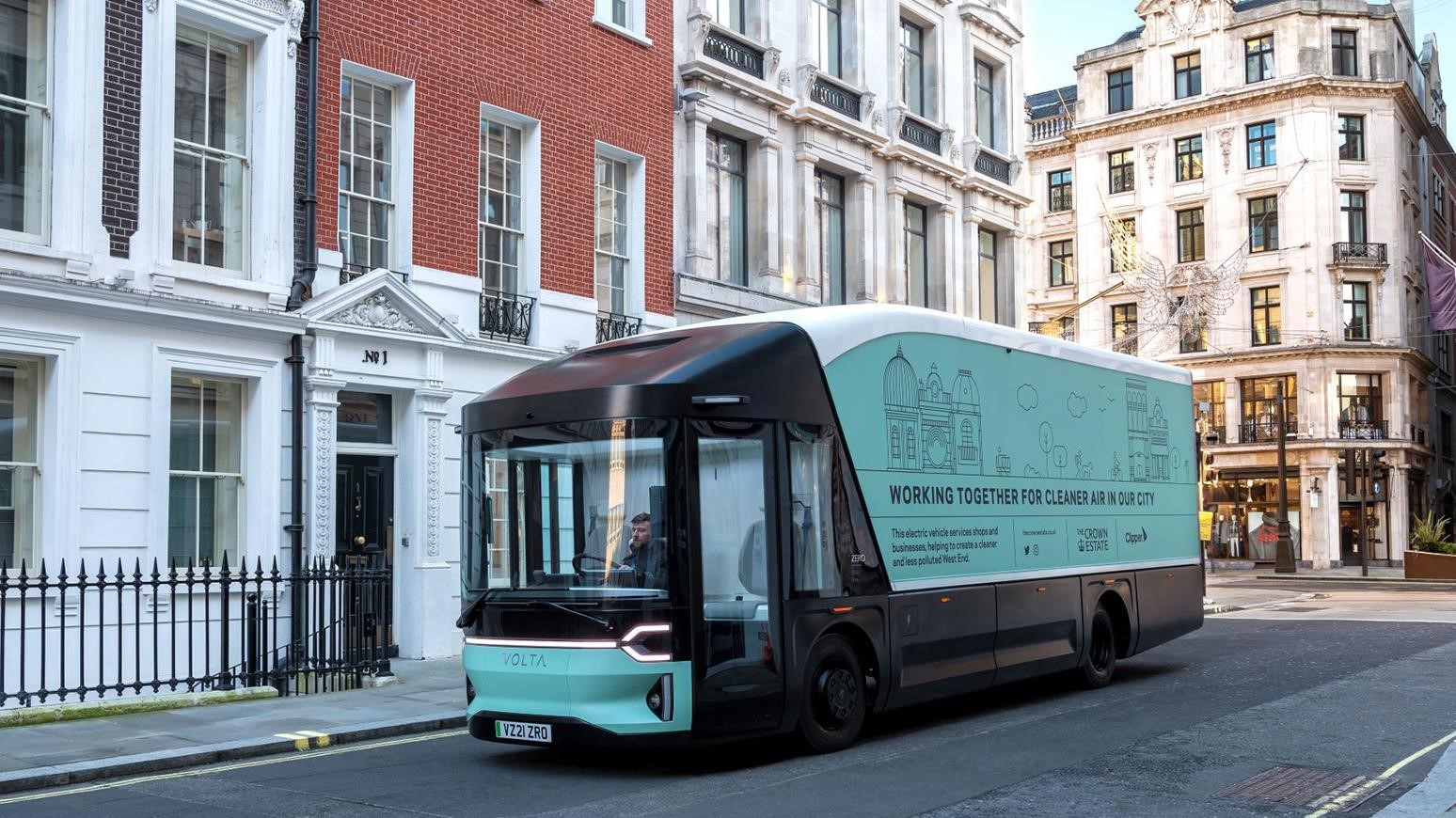 The Crown Estate & Clipper Logistics Will Lean On The Volta Zero To Decarbonise Deliveries To Regent Street Retailers