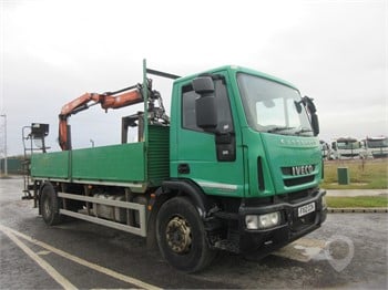2012 IVECO EUROCARGO 180E25 Used Crane Trucks for sale