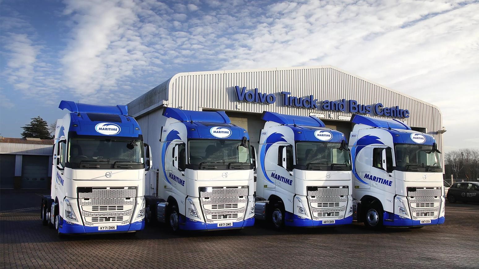 Maritime Transport Finds Volvo FH With I-Save Trucks Well-Specced & Fuel-Efficient, Buys 355 More