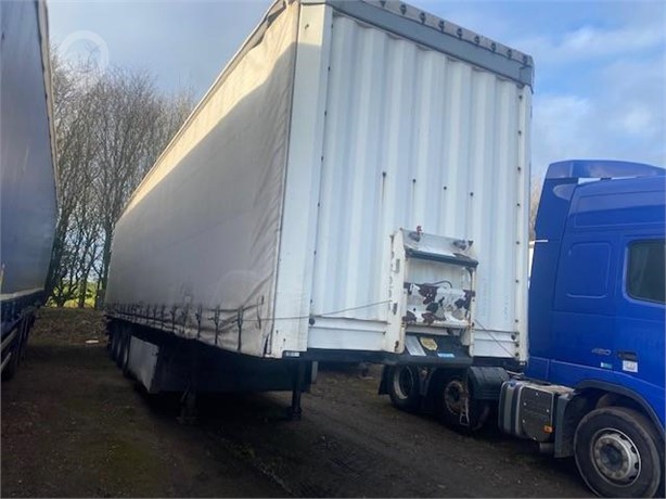 2007 KRONE Tri Axle Euroliner Used Curtain Side Trailers for sale