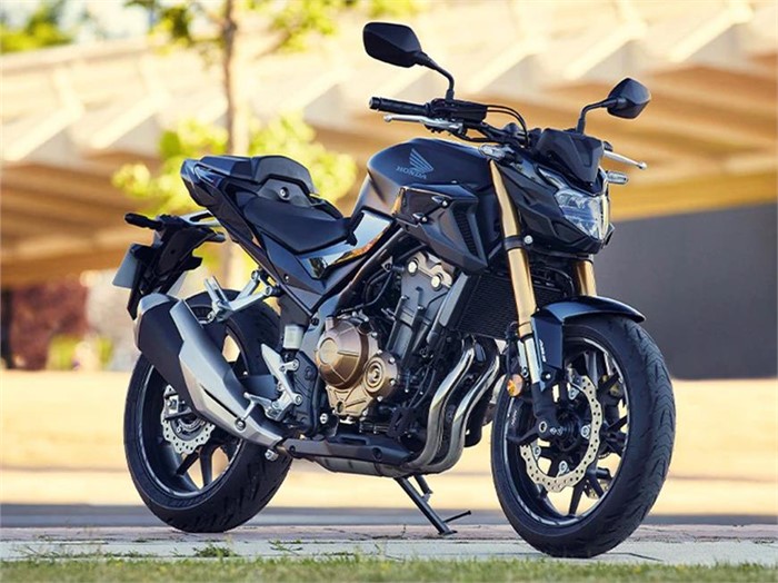  La moto Naked Midsize CB5 0F ABS de Honda mejora su manejo