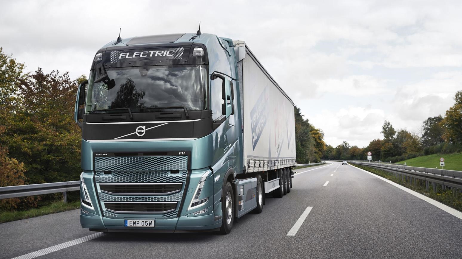 Volvo Trucks Leads Market For Electric Trucks In Europe