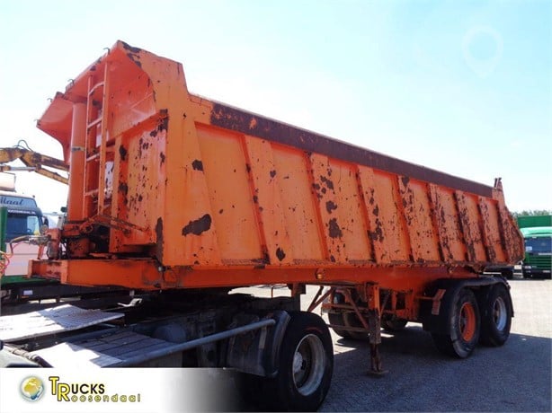 2002 LANGENDORF SKS 18 + 2 AXLE + 20 CUB+STEEL Used Tipper Trailers for sale