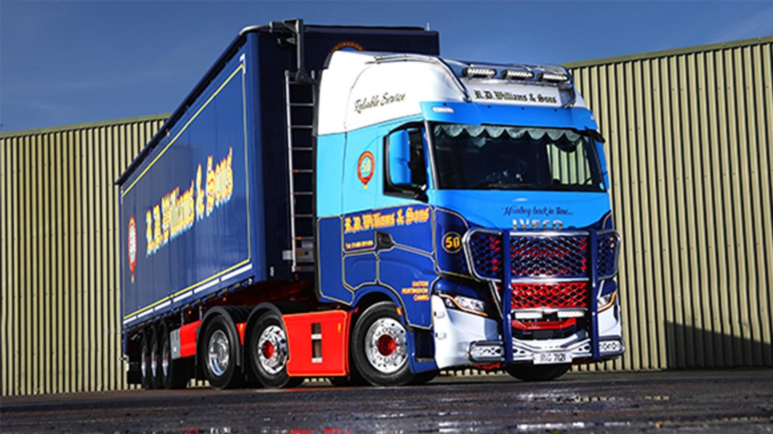Williams Transport Marks 50th Anniversary With Custom IVECO S-WAY