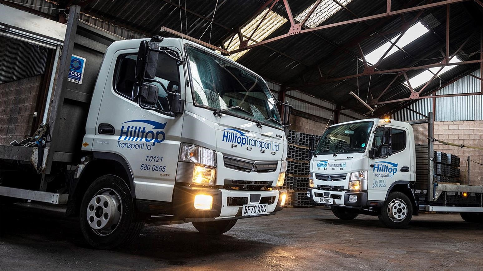 Hilltop Transport Acquires Third FUSO Canter In Less Than A Year