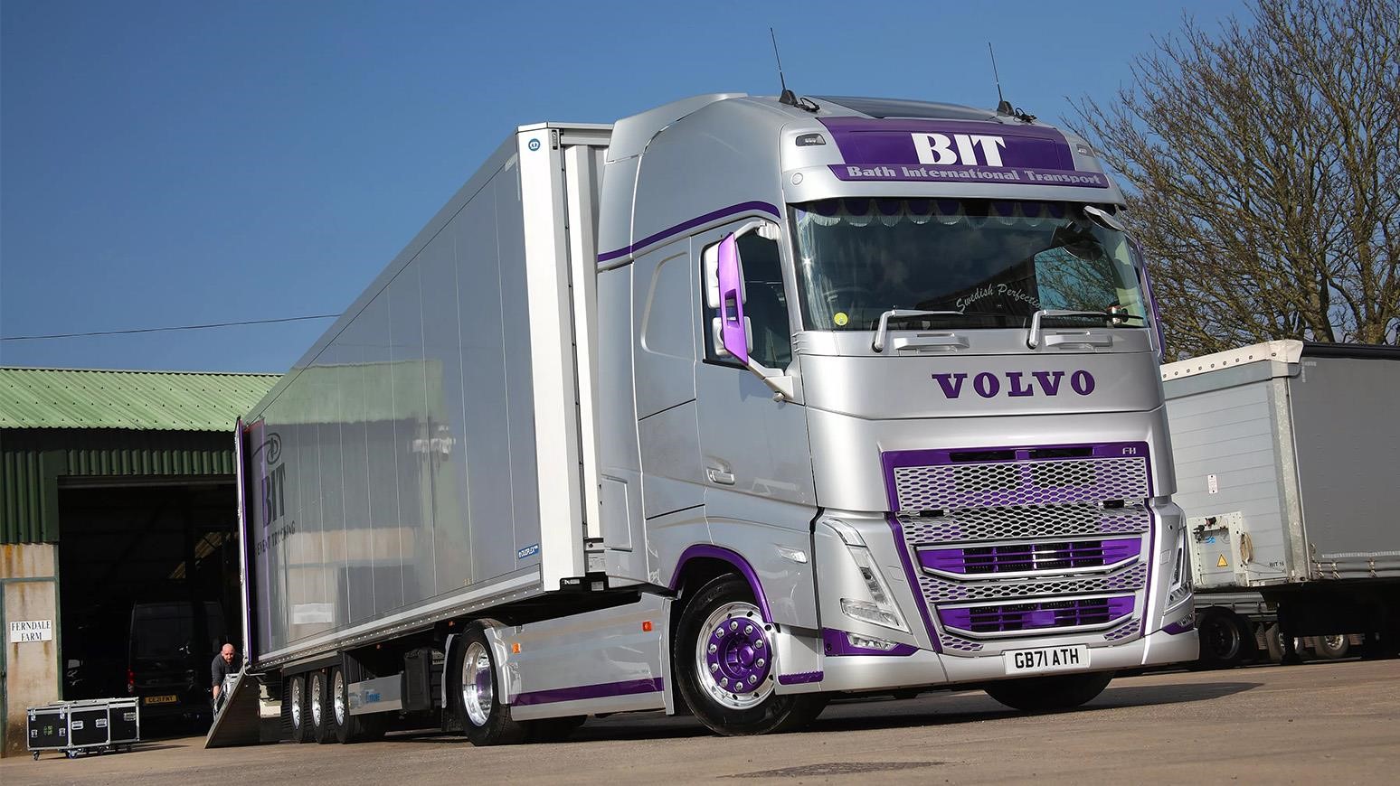 Lights, Camera, Action: New Volvo FH Transports Lighting & Staging Equipment For Bath International Transport