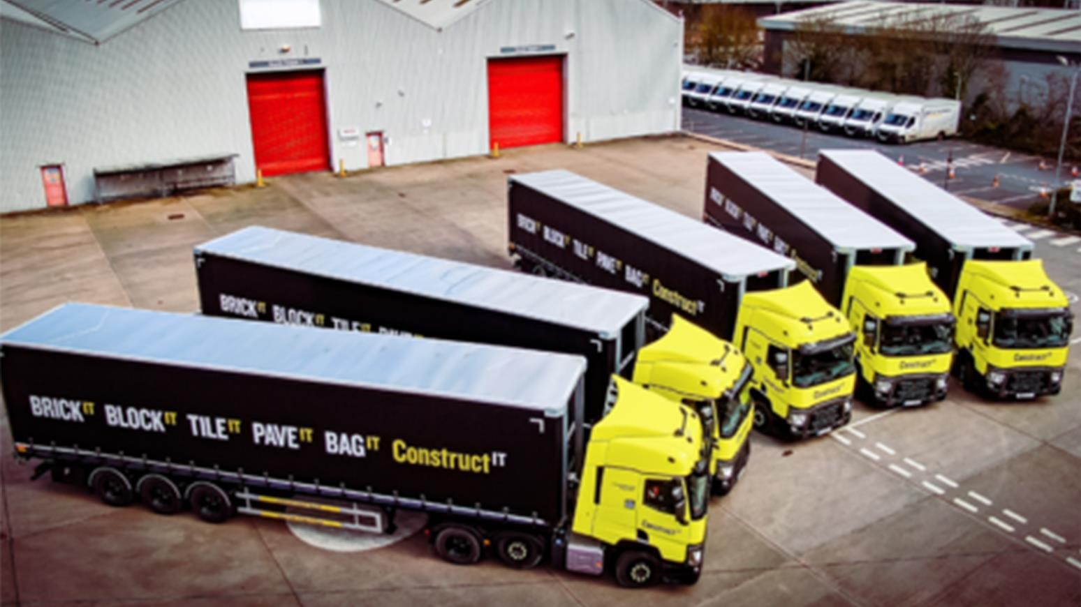 New SDC Trailers Freespan Curtainsiders Allow Construct IT To Meet Demands Of Growing Business