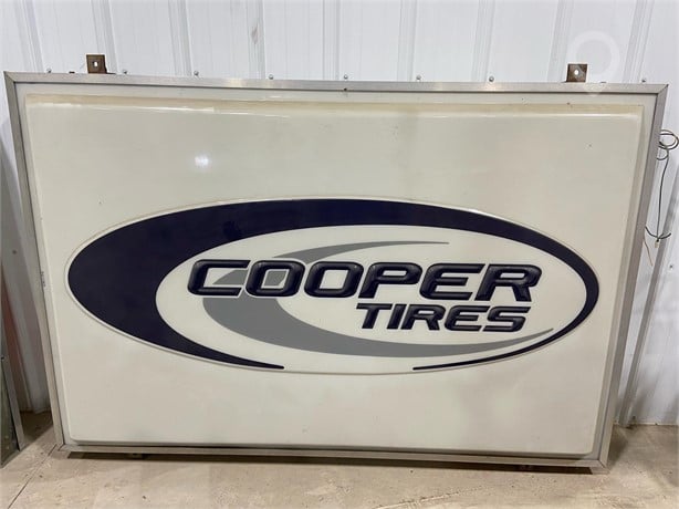 COOPER TIRES SIGN Used Signs Collectibles for sale