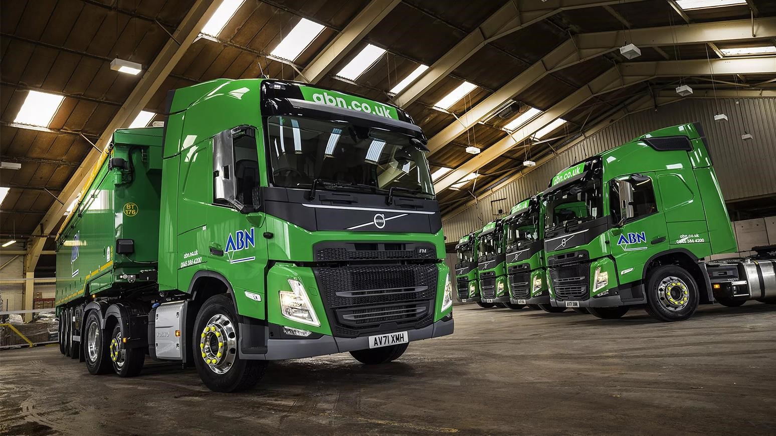Animal Feed Maker AB Agri Receives First 6 Of 12 New Volvo FM 460 Tractors