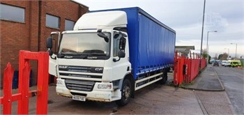 2009 DAF CF65.220 Used Curtain Side Trucks for sale