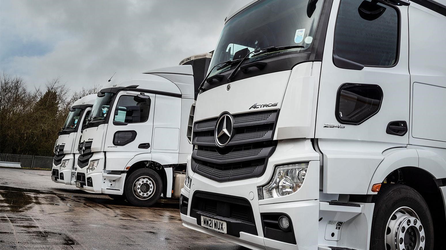 11 Mercedes-Benz Actros Tractor Units To Service National Veterinary Services Hubs Across The UK