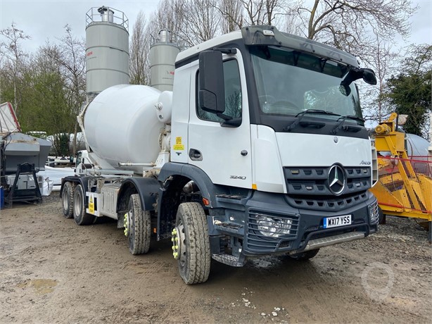 2017 MERCEDES-BENZ AROCS 3240 Used Concrete Trucks for sale