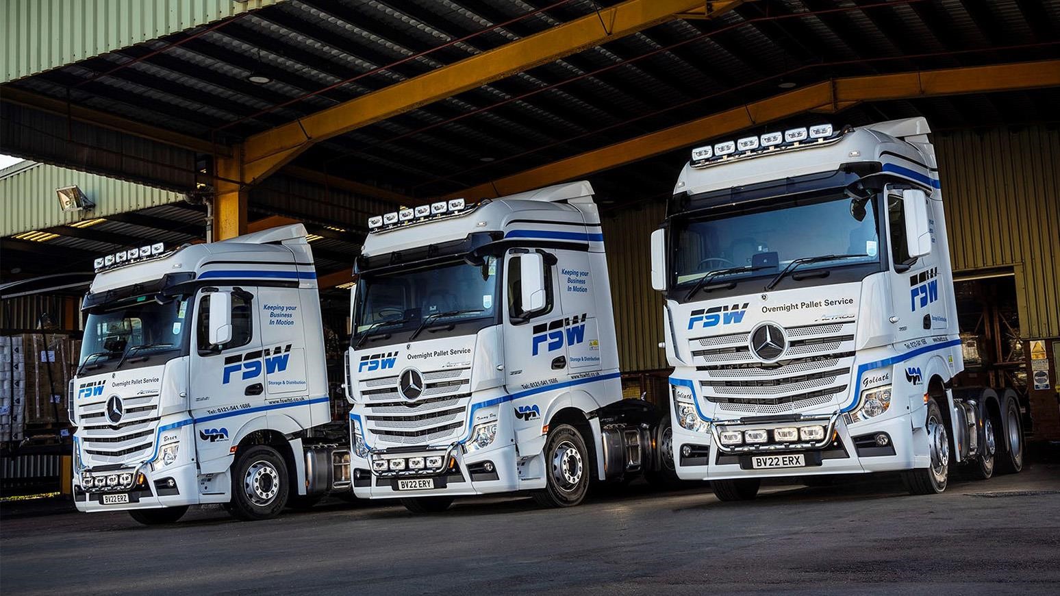 FSW Storage & Distribution Pays Respect With New Mercedes-Benz Actros 2551 Tractor Units