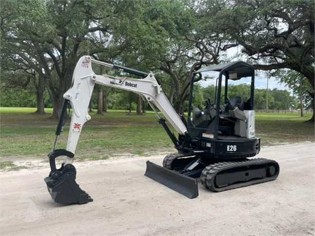 2016 BOBCAT E26 Used Mini (up to 12,000 lbs) Excavators for sale